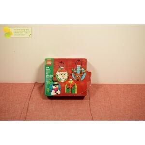 LEGO Holiday Ornament Set - Red, Green, Blue